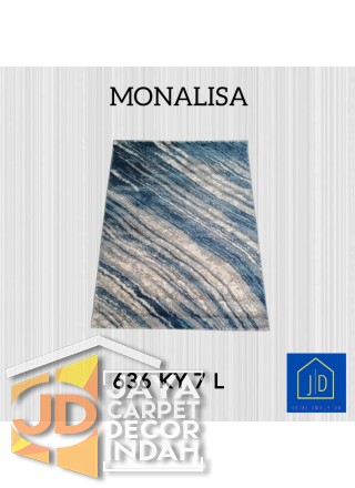 Karpet Permadani Monalisa 636 KY 7 L Ukuran 120x160, 160x230, 200x300, 240x340